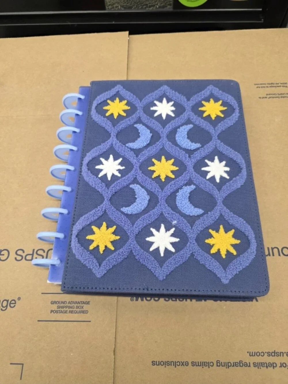 Celestial Date Planner By Happy Planner Blue Canvas